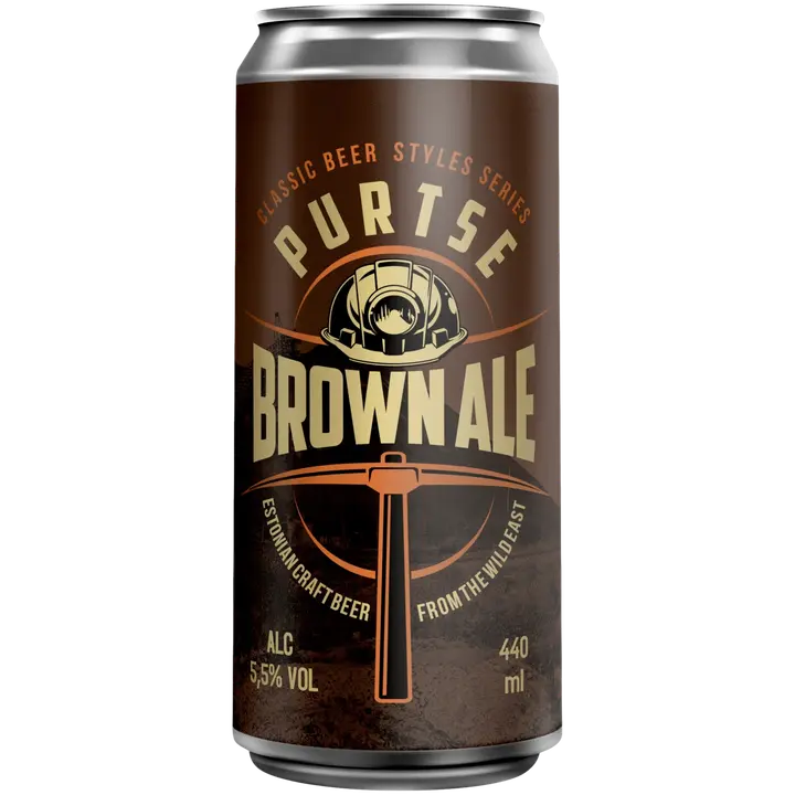 Purtse Classic Series Brown ale õlu 5,5%vol 440ml