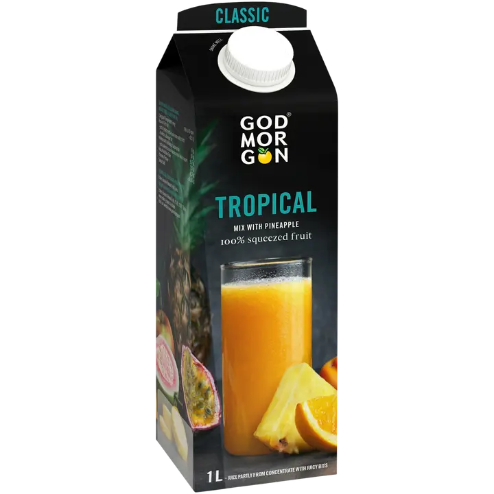 God Morgon Classic Trooppinen täysmehu 1 L