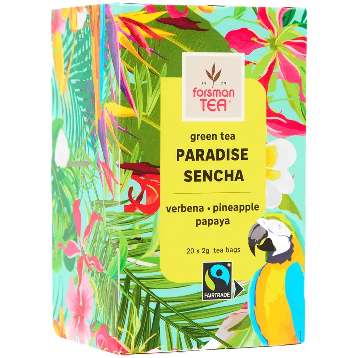 Forsman tea Paradise Sencha vihreä maustettu tee 20x2 g