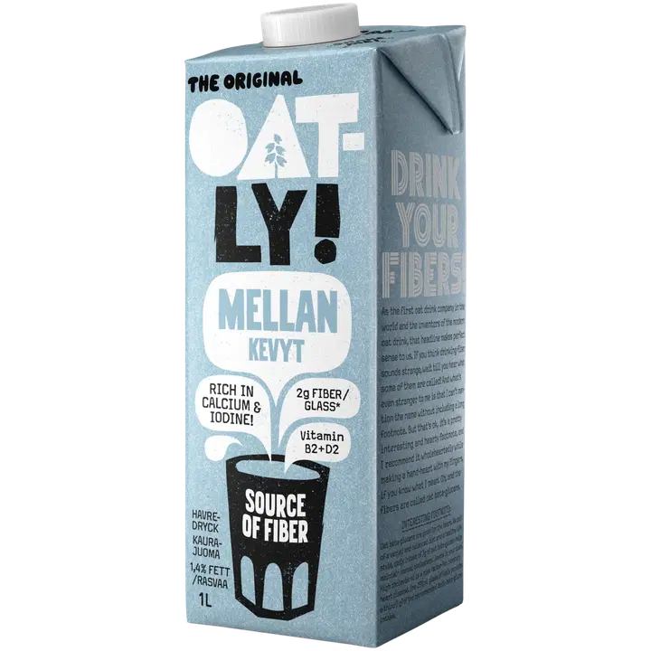 Oatly Kaurajuoma Kevyt 1L