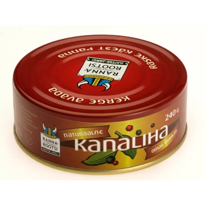 Rannarootsi kanaliha omas mahlas 240 g