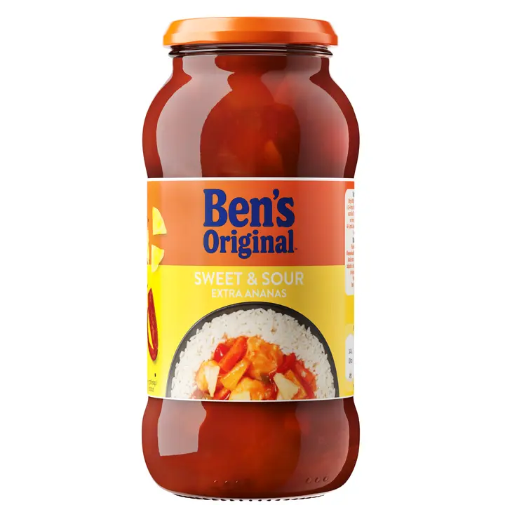 Ben's original kaste sweet&sour ananass 675g