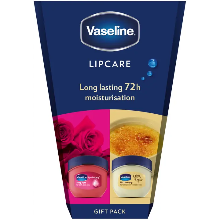Vaseline Ultimate Lip Lahjapakkaus 2 x huulivoide 7g lajitelma