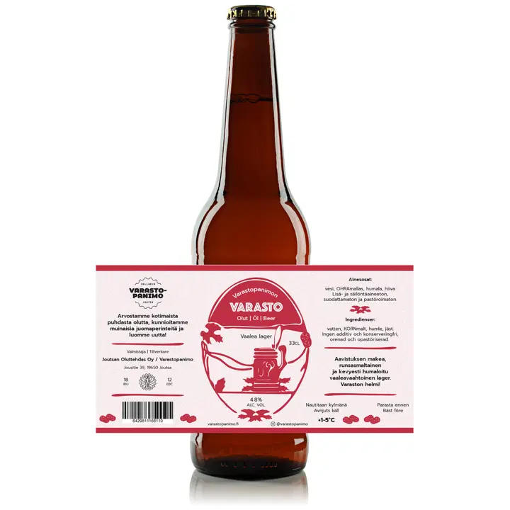 Varastopanimon Varasto-Olutta 0,33L PLO