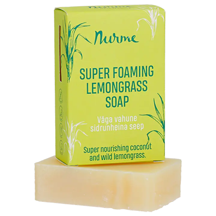 Nurme väga vahune sidrunheinaseep 100g