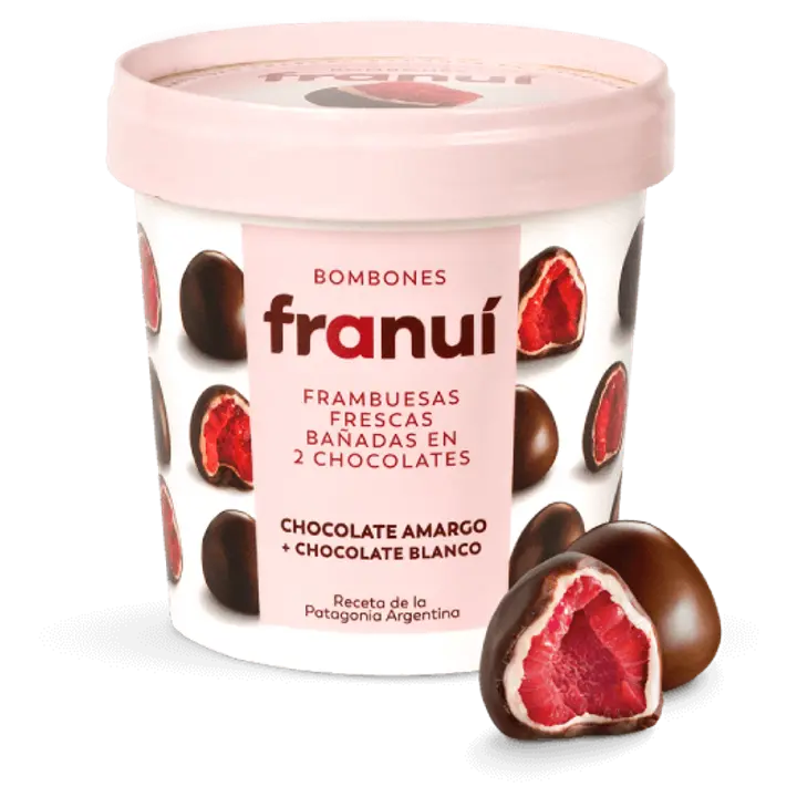 Franui Külm.Vaarikad Tumedas Ja Valges Šokolaad 150 g