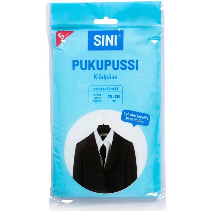 Sini pukupusseja 5kpl 70x120cm