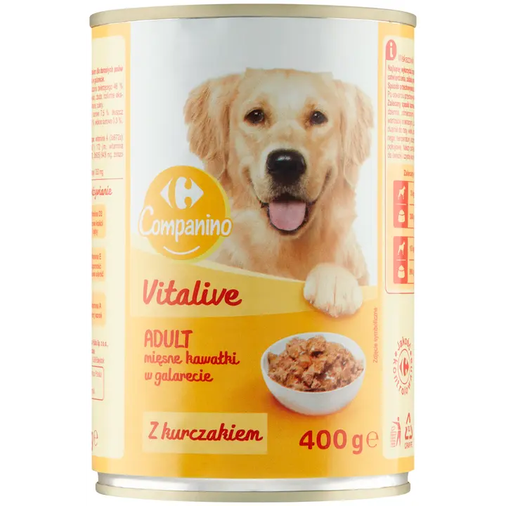 Carrefour koeratoit kanalihaga 400g