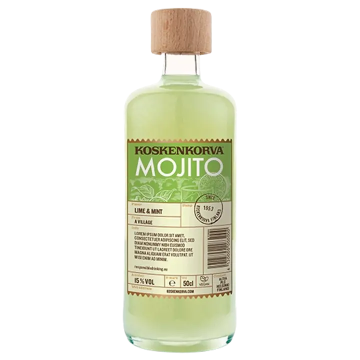 Koskenkorva Mojito piiritusjook 15%vol 500ml