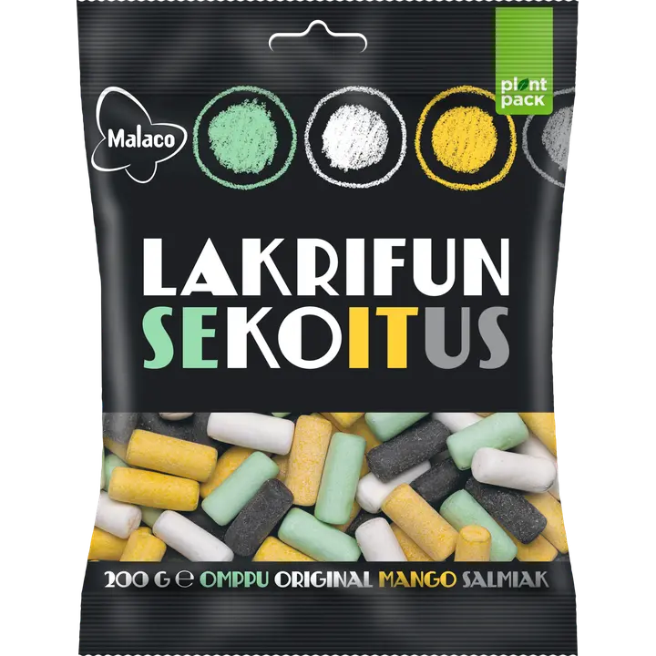 Malaco Lakrifun Sekoitus lakritsisekoitus 200g