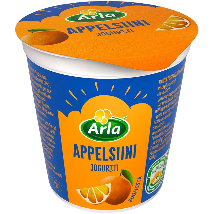 Arla Appelsiinijogurtti 200 g