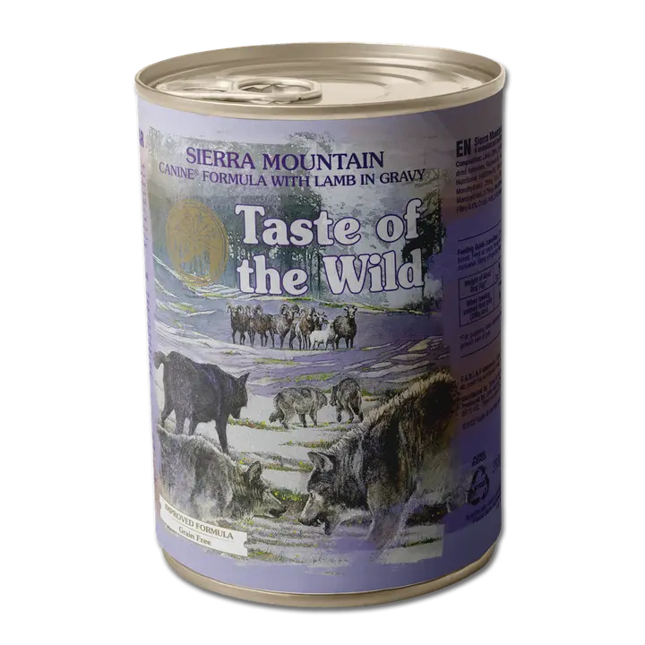 Taste of the wild wetlands sierra mtn 390g can