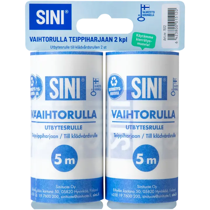 Sini Vaihtorulla teippiharjaan 2 kpl