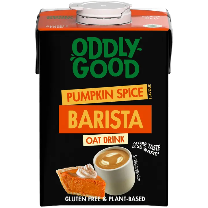 Oddlygood® Barista kaurajuoma 0,5 l pumpkin spice UHT gluteeniton