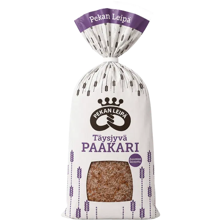 Pekan Leipä Täysjyväpaakari halk 4kpl 240g