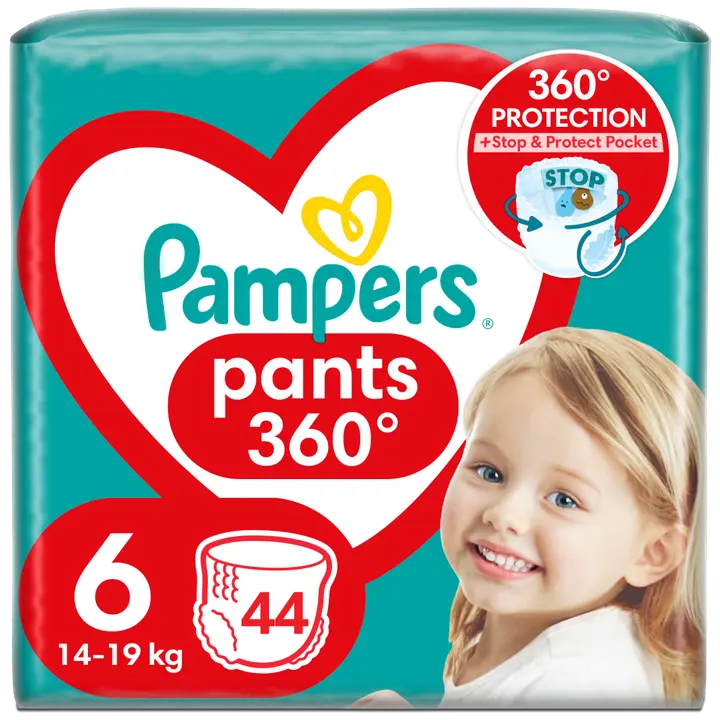 PAMPERS püksmähkmed JP S6 44tk