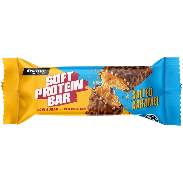 SportLife Nutrition Soft Protein Bar 45g Salted Caramel proteiinipatukka