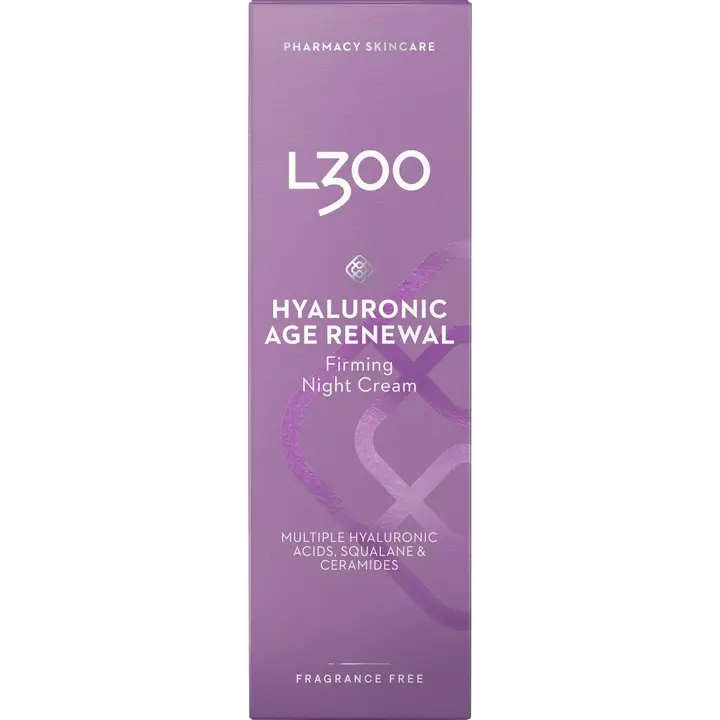 L300 Hyaluronic Age Renewal Night Cream yövoide 50ml
