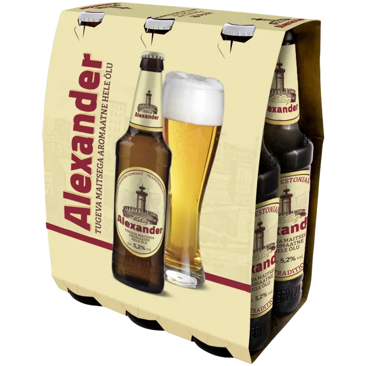 Alexander õlu 5,2%vol 6x500 ml