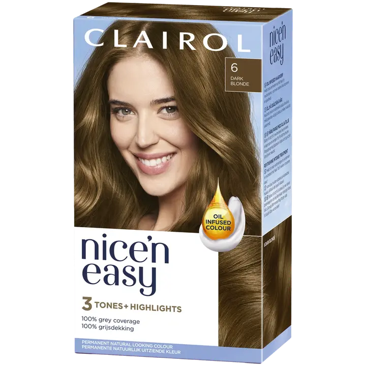 Clairol Nice´n Easy kestoväri 6 tummanvaalea