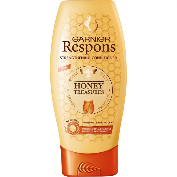 Garnier Respons Honey Treasures vahvistava hoitoaine heikoille ja kuluneille hiuksille 200ml