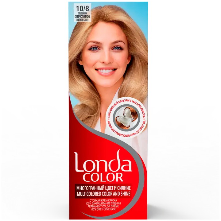 Püsivärv Londa Color 10/8 plaatina hõbe