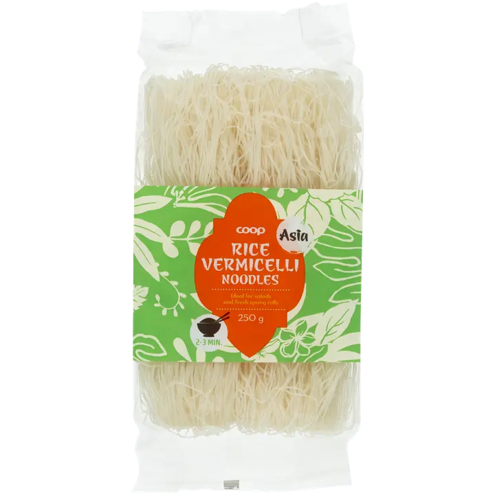 Coop Asia riisivermisellinuudeli 250 g