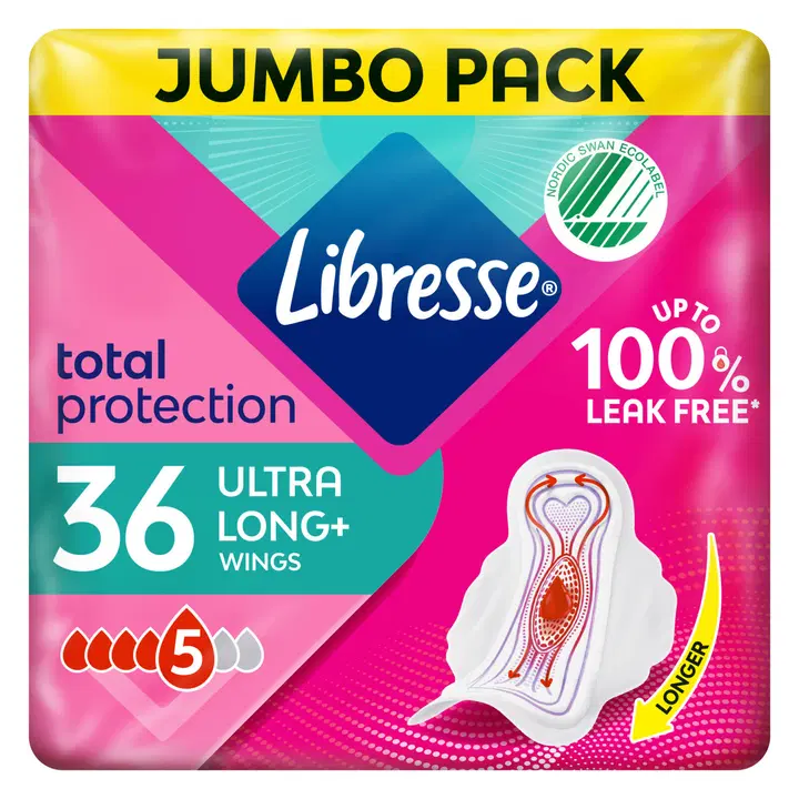 LIBRESSE side Ultra+ Long Wing 36 kpl
