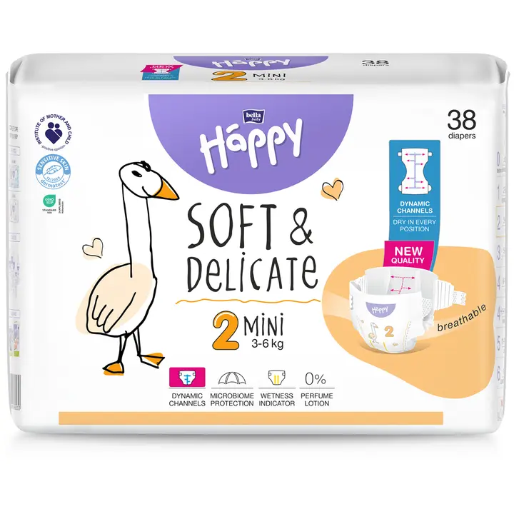 Happy Diapers Bella Mini 2 teippivaippa 38 kpl 3-6 kg