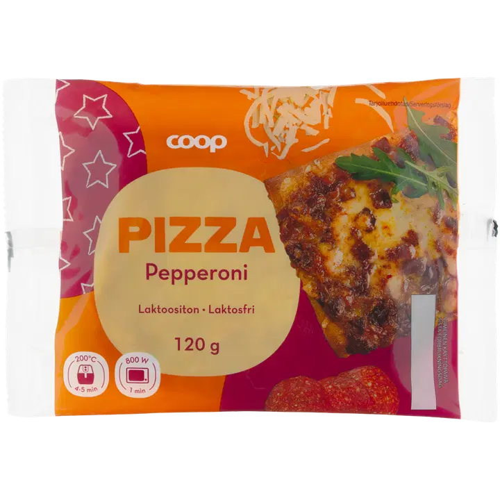Coop Pizza pepperoni 120g