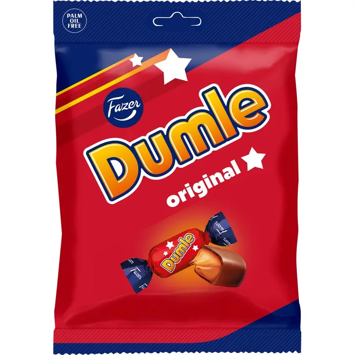 Fazer Dumle Original šokolaadikommid 200 g