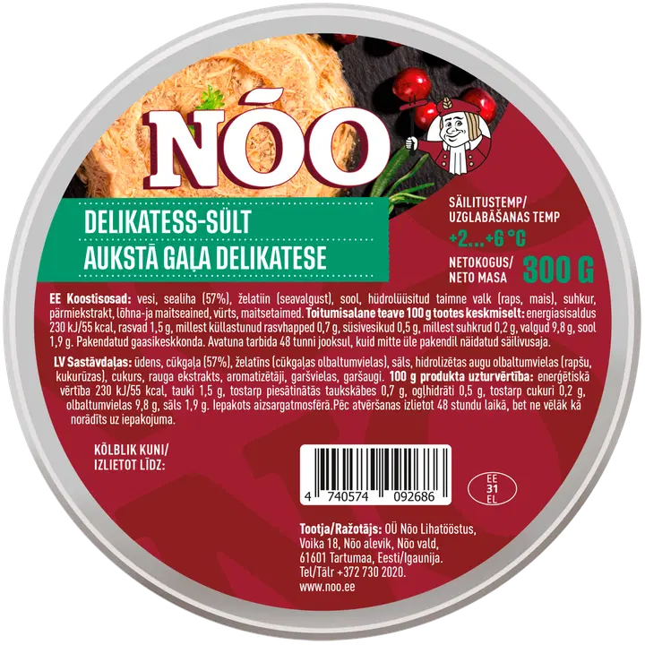 Delikatess-sült 300 g