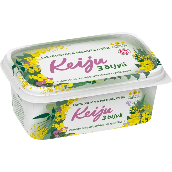 Keiju 3 öljyä rypsiöljymargariini 60 400 g
