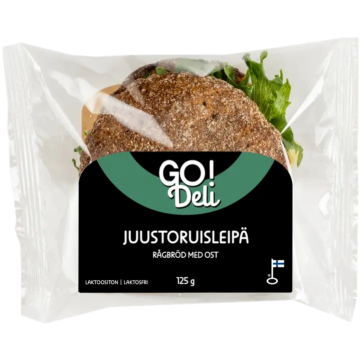 GO! Deli Juustoruisleipä 125g