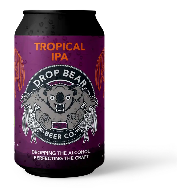 Drop Bear Beer Co Tropical Ipa Alkoholiton olut 0,5% 0,33l
