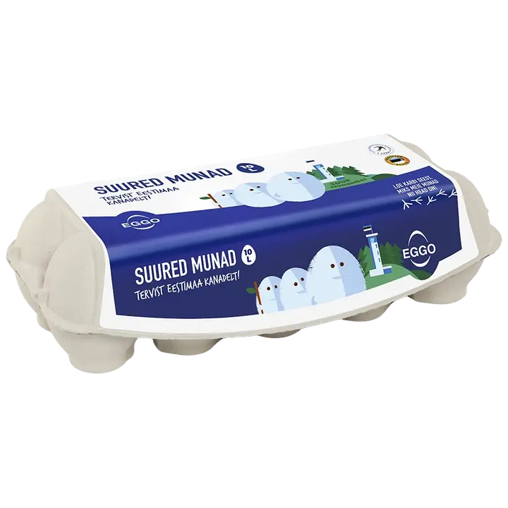 Eggo Suured munad L, 10 tk
