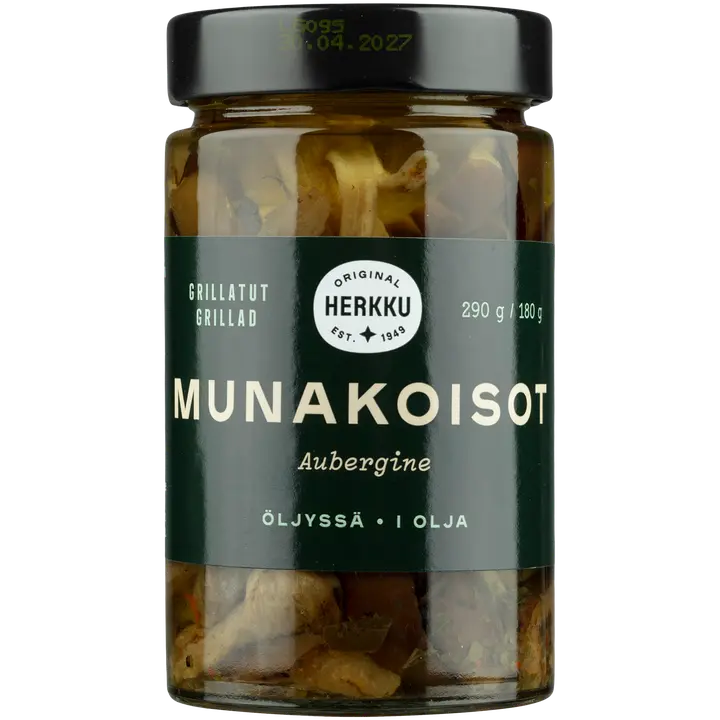 Herkku grillatut munakoisot 290/180 g