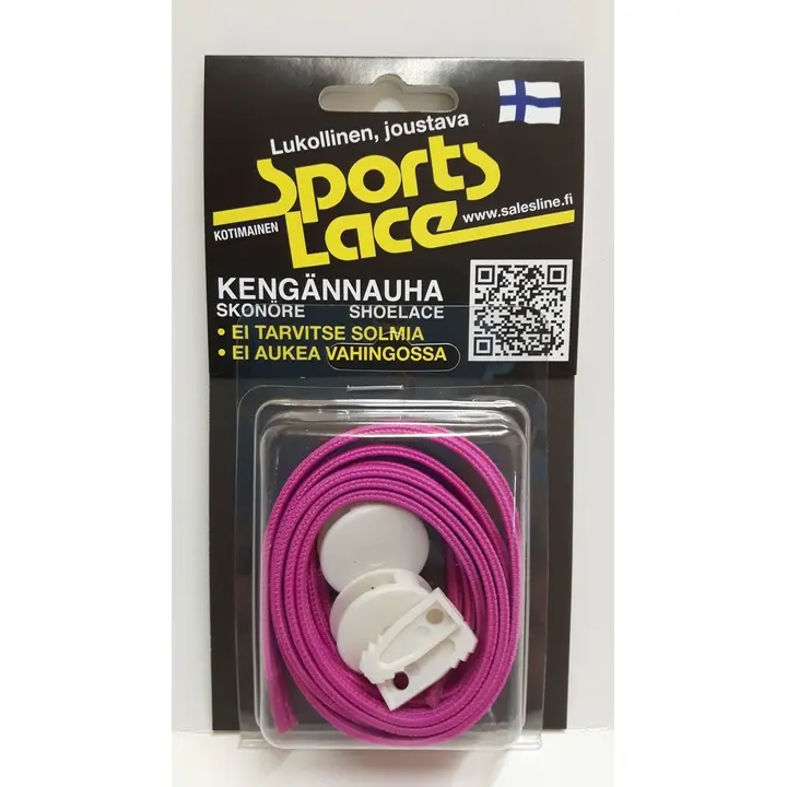 Sports Lace kengännauhat lukollinen 90 cm