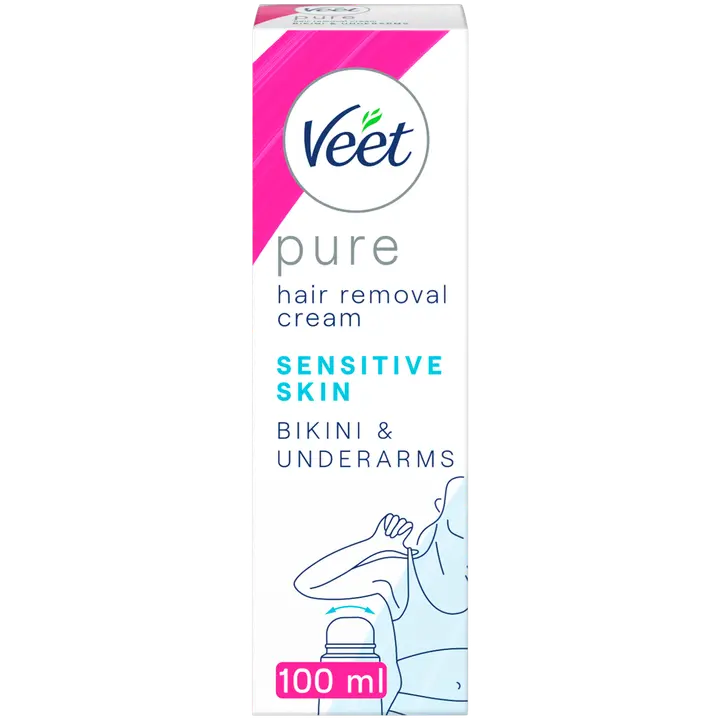 Veet Ihokarvanpoistovoide bikini&kainalo Herkkä iho100 ml
