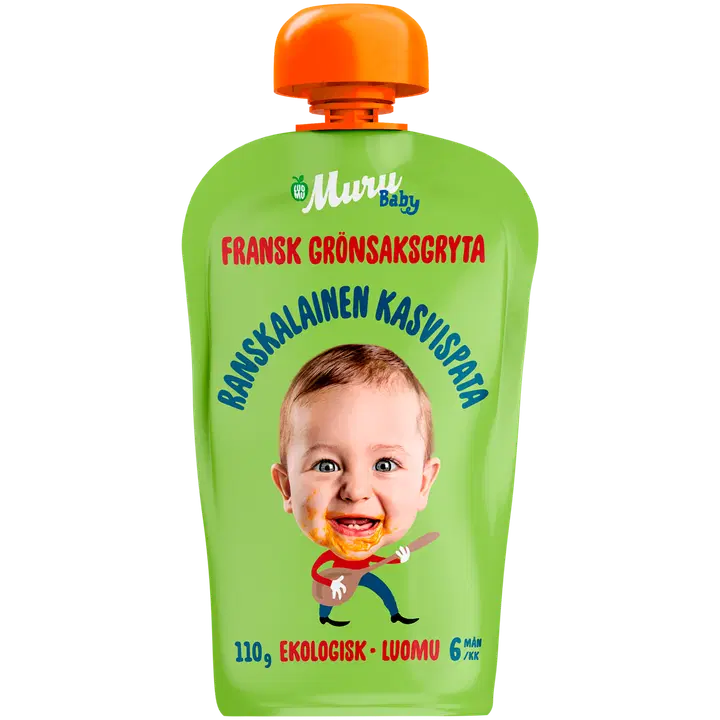 Muru Baby Ranskalainen kasvispata 6 kk luomulastenateria 110 g