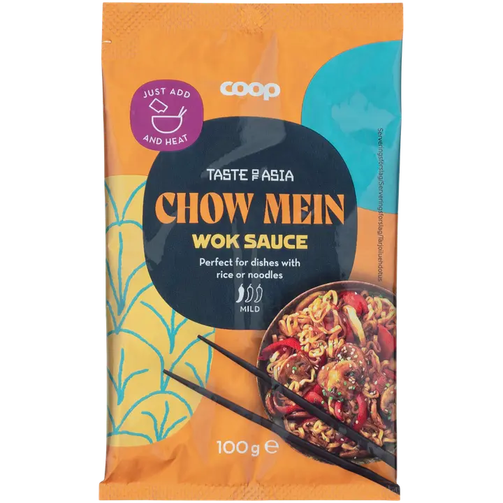 Coop Taste of Asia Chow Mein wok-kastike 100 g