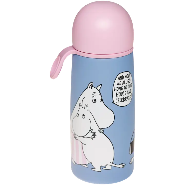 Moomin Arabia termospullo Kotona viimein 450ml