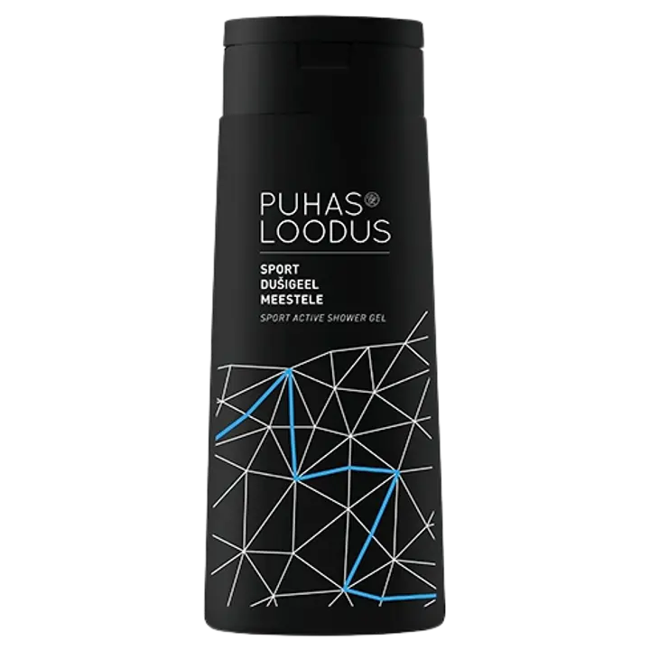 Puhas Loodus dushigeel Sport meestele 250ml