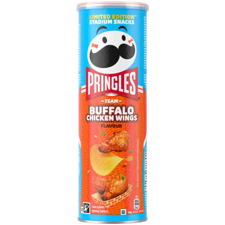 Pringles kartulikrõpsud Buffalo kanatiivad 165g