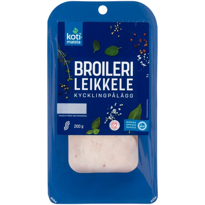 Kotimaista Broilerileikkele 200 g
