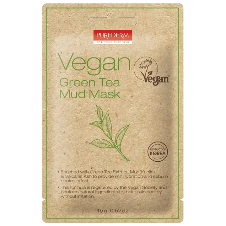 Mudamask rohelise tee