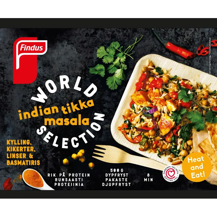 Findus World Selection Tikka Masala 500g, pakaste