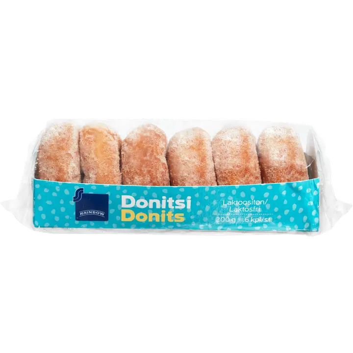 Rainbow Donitsi 200g 6 kpl