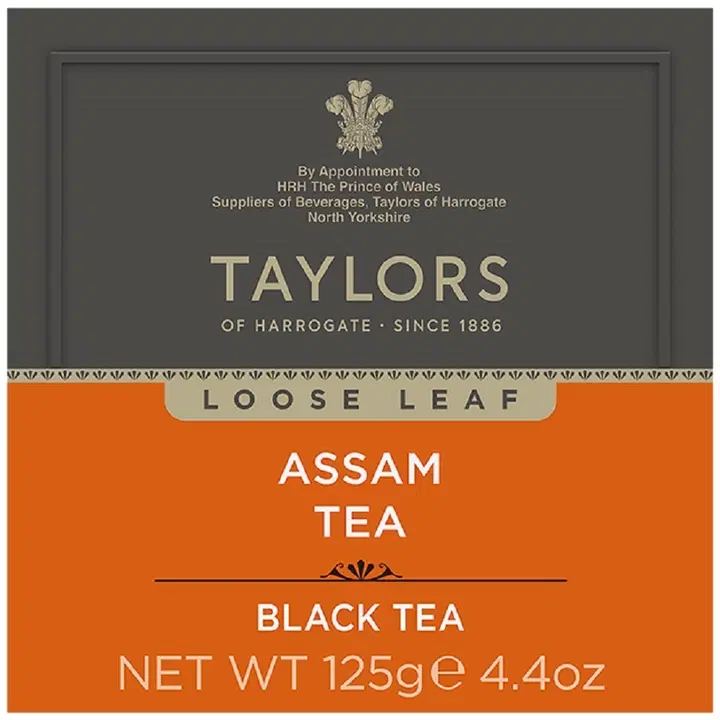Taylors of Harrogate Assam musta irtotee 125g
