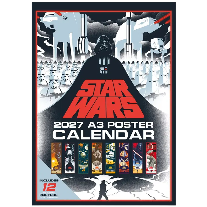 STAR WARS Kalenteri A3 2027